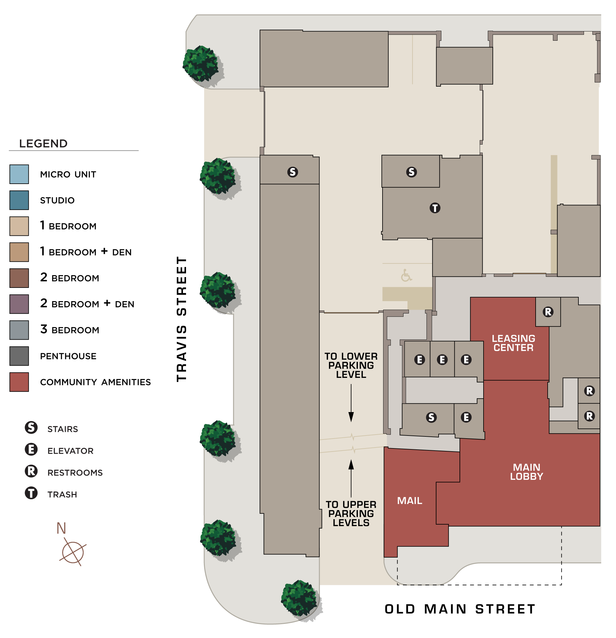 Latitude Apartments Site Plan Base