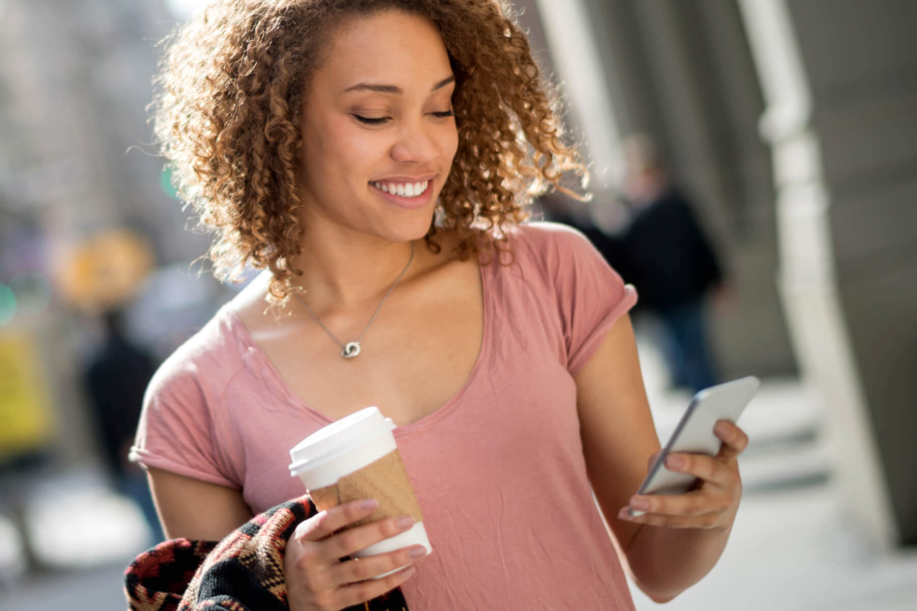 Girl on Phone