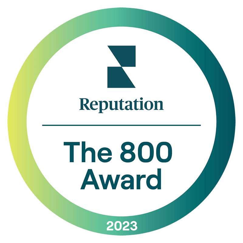 Reputation - The 800 Award